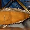 1970' Gilded Bronze and Gypsum Cofee Table Praying Mantis Style Duval Brasseur Enlightening - Image 6
