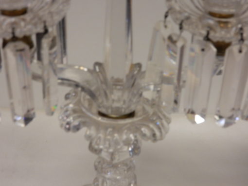 Paire de Chandeliers Baccarat Avec 2 Branches – Image 2