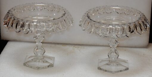 1880 'Center Table and its 12 Pieces Cristal Royal Factory Val St Lambert - Image 4