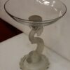 1950' A Dolphins Cup Model Baccarat Molded - Image 4
