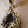 1970' Wall Lamp of An Eagle with Wings Spread FERNANDEZ or DUVAL BRASSEUR or HONORE - PARIS - Image 2
