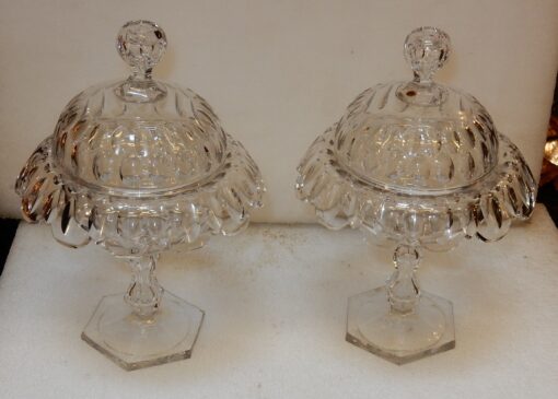 1880 'Center Table and its 12 Pieces Cristal Royal Factory Val St Lambert - Image 8
