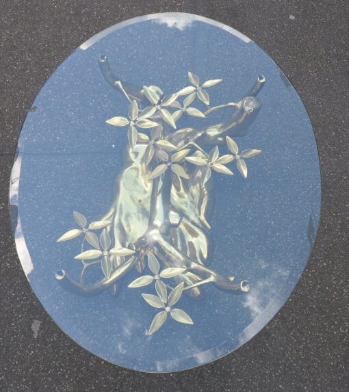 1950/70  Coffee Table in the Bonsai on Golden Bronze Sand Dune Willy  Daro or Duval Brasseur - Image 4