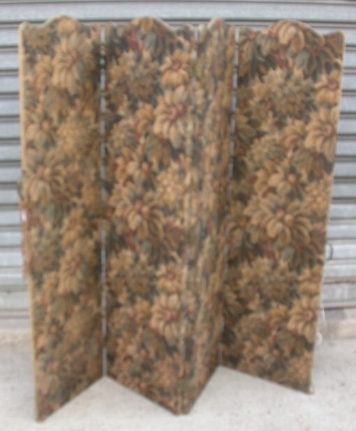 4 blades folding screen Aubusson
