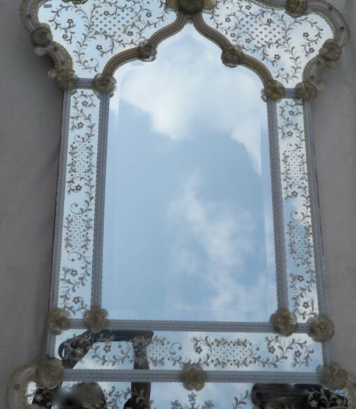 1950' Romantic mirror Murano 150 X 81  l Invitation - Image 7