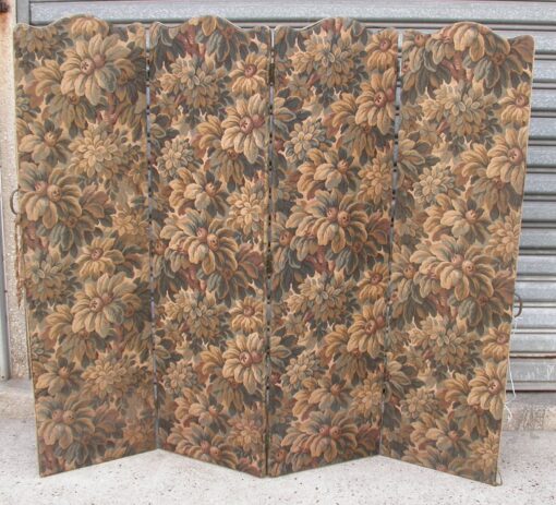 4 blades folding screen Aubusson - Image 2