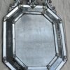 1880' Mirror Venice Octagonal Has Front Wall Silvering Mercury Oxyded - Image 2