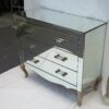 Commode art deco miroir 3 tiroirs 6 poignées verre – Image 3