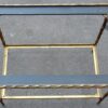 1950/70' Pair of Ends of Sofa  Maison Charles, Top In Mirror 58 X 37 cm - Image 3
