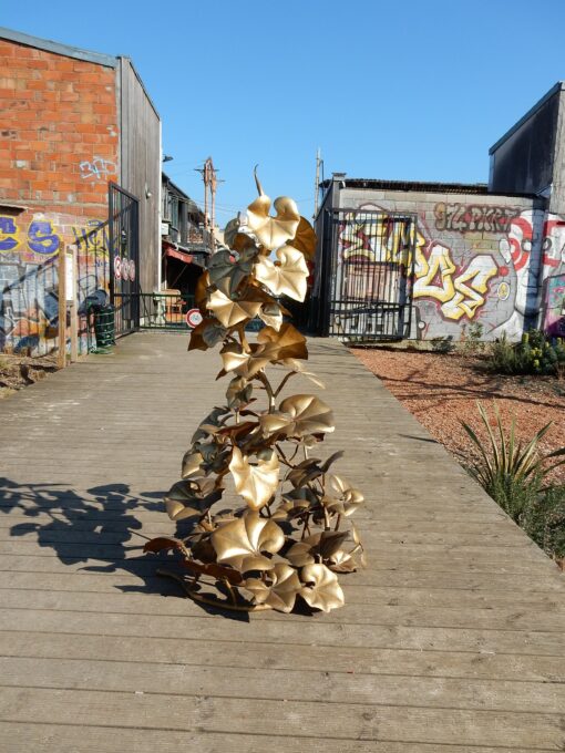 1970' Floor Lamp In the Foliage H 2m00 - Image 3