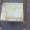 1950/70' End of sofa or pedestal with tops in onyx 35X35X H 70 cm - Image 6