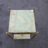 1950/70' End of sofa or pedestal with tops in onyx 35X35X H 70 cm - Image 4