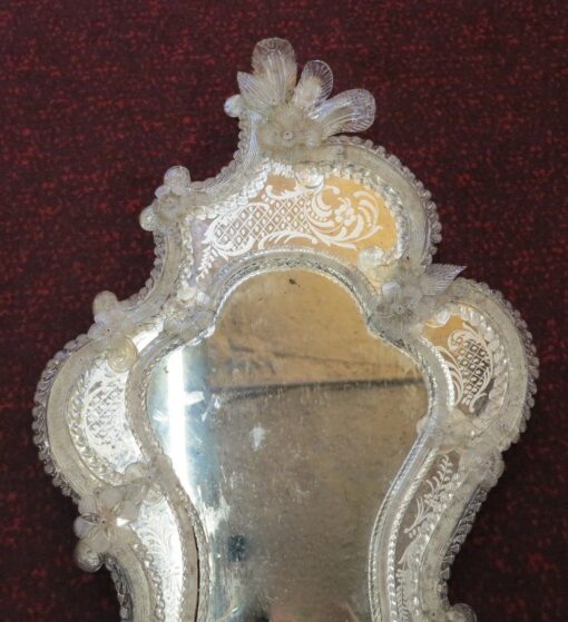 Miroir  murano  style rocaille – Image 3