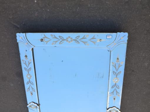 1900' Venice mirror with flowers 130 x 80 - Image 3