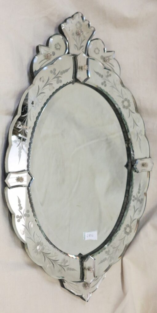 Mirror oval Venice garland sup 3 elements - Image 2