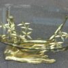 1950/70  Coffee Table in the Bonsai on Golden Bronze Sand Dune Willy  Daro or Duval Brasseur