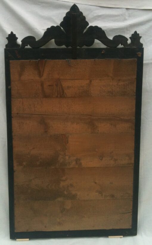 Miroir venise rectangulaire a fronton et cabochons – Image 7