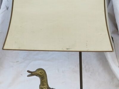 Lamp  bronze duck