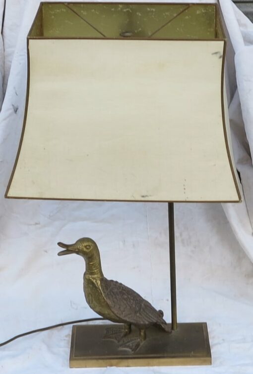 Lamp  bronze duck