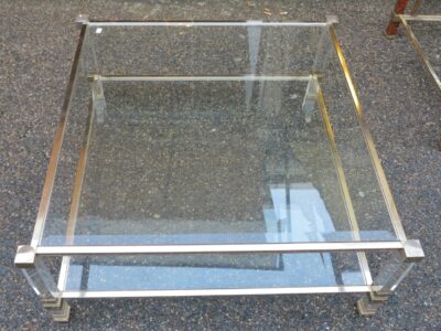 Pair of Coffee tables Pierre Vandel