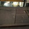 Buffet Mirror Art Deco 1 Door 3 Drawers