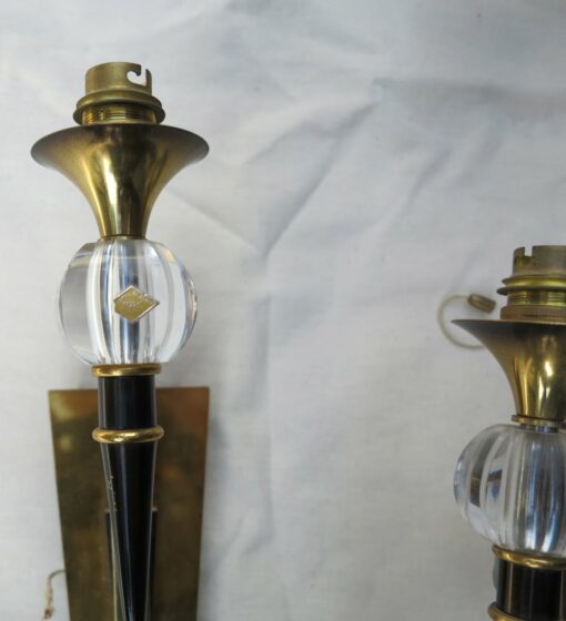 2 Pairs d apply style Jacques Adnet - Image 5