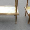 950/70' Pair  of stools or Ends of Sofa  Maison Bagués,with gold leaf ,30 X 38,5 cm - Image 6