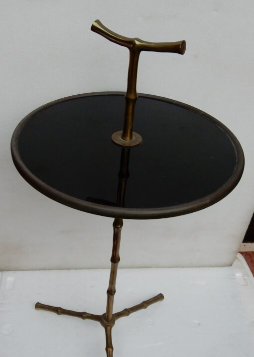 1970 ' Bronze Servant Model Bamboo Maison Bagués - Image 2