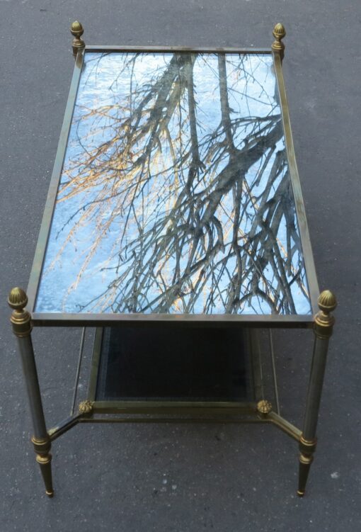 1970' Coffee Table Maison Jansen 93 x 48 cm - Image 5