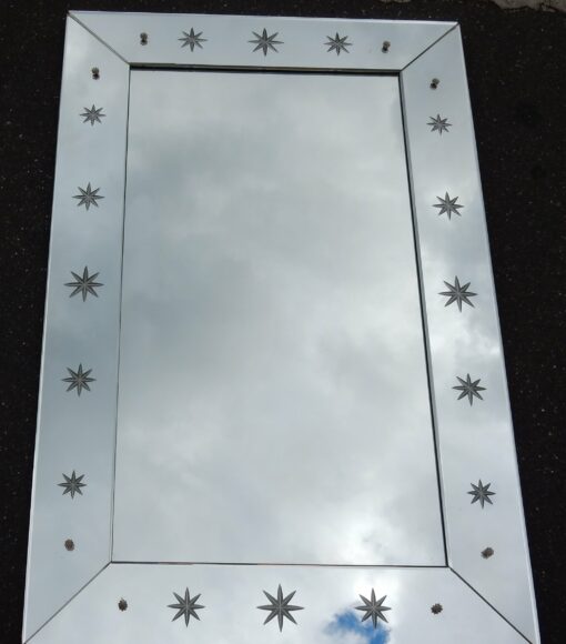 1950/70 Miroir venise aux etoiles  66 X 102 – Image 5