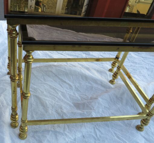 2 gicognes tables golden metal - Image 3