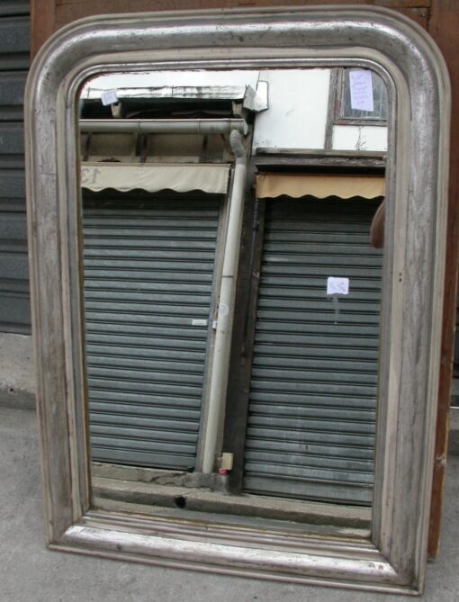 Miroir st Louis Philippe argent