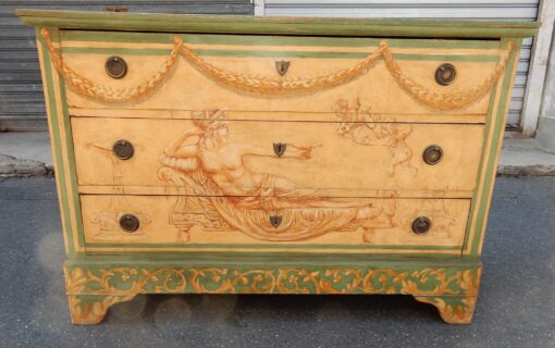 1820 'Wooden Dresser Painted Antique Deco - Image 8