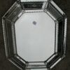 Octogonal venitian mirror