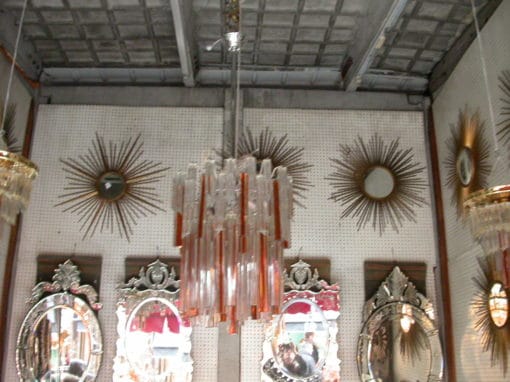 Lustre glaçon et ses 2 plafonniers – Image 6