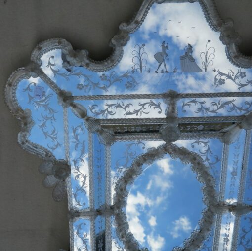 Mirror Muranoromantic has  pareclose 1950/70 - Image 5