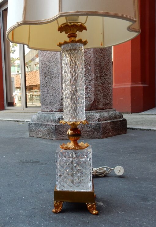 1970 Lamp in crystal and brass - Image 6