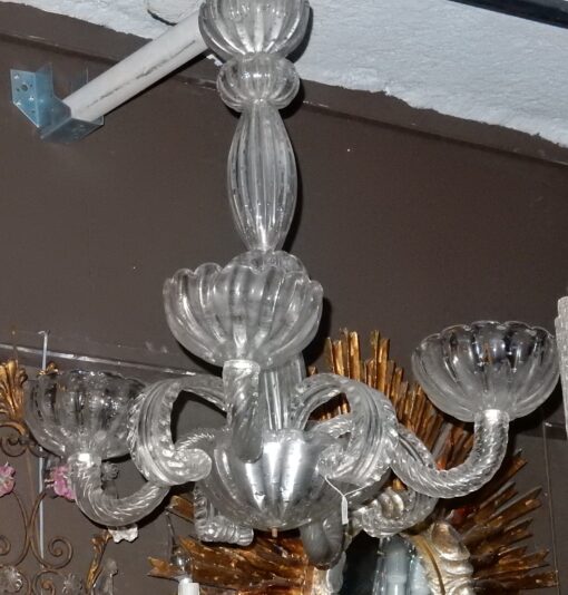 1950 "Chandelier Barovier 4 Arms of Light