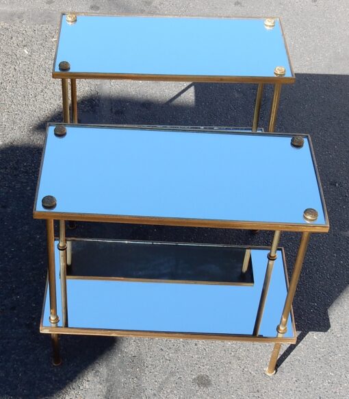 1970 'Pair Of Tables Or Shelves Maison Bagués, 60 X 30 cm - Image 6
