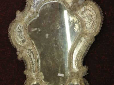 Miroir  murano  style rocaille