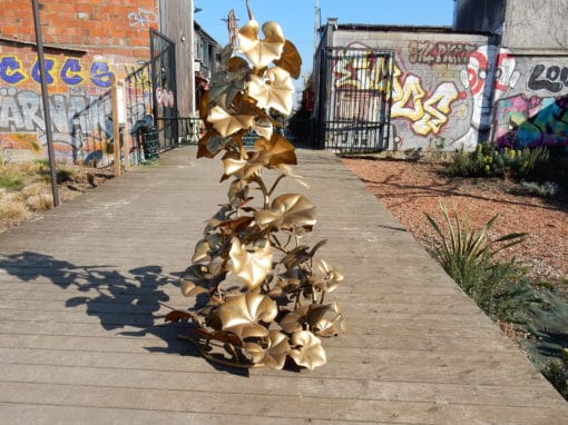 1970' Floor Lamp In the Foliage H 2m00 - Image 2