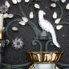 1970' Pair Wall Lamp has the Parakeet in the Style of Maison Baguès H 98 - Image 8