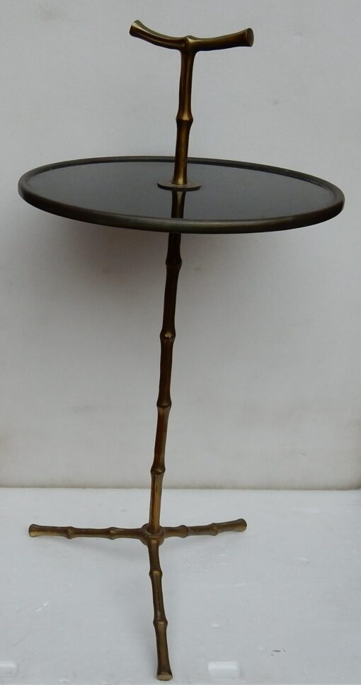 1970 ' Bronze Servant Model Bamboo Maison Bagués