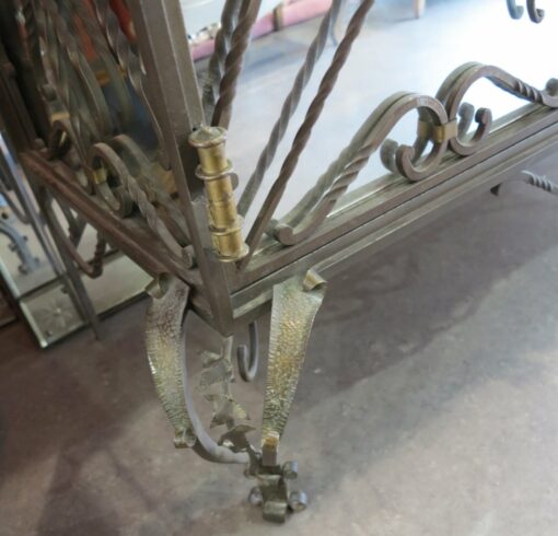 1950' Buffet Fer Forgé et Miroirs – Image 7