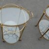 1950/70 Pair Of Rolling Bar In Brass Maison Bagués  in The Style of  L XVI - Image 7