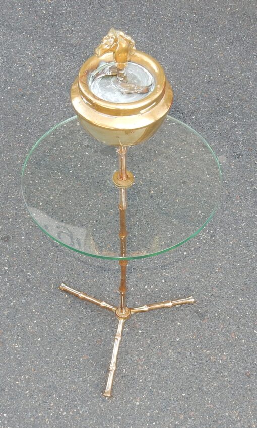 1970 'Ashtray Brass Tripod Maison Bagués at the Head of Horse - Image 3