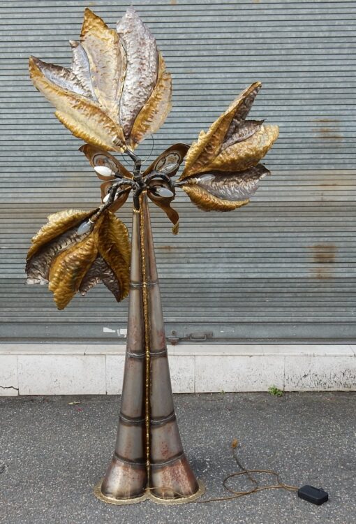 1970/80 Lampadaire au papillon par Isabelle et Richard Faure – Image 3