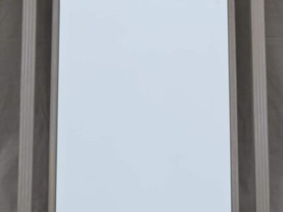 Miroir Pierre Vandel argenté et doré