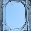 Venitien mirror decoration bamboo hollow 96 X 78
