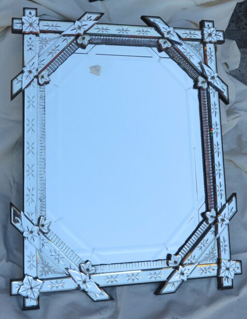 Venitien mirror decoration bamboo hollow 96 X 78